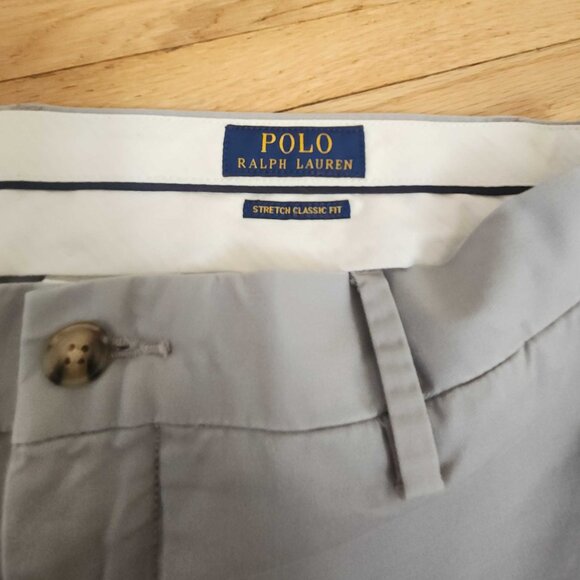 POLO Ralph Lauren Chino Pants Mens Stretch Classic Fit Casual Twill Pant 36 x 30 - Picture 5 of 6